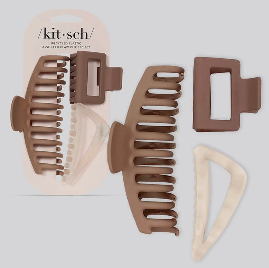 Assorted Claw Clip-3 Pack